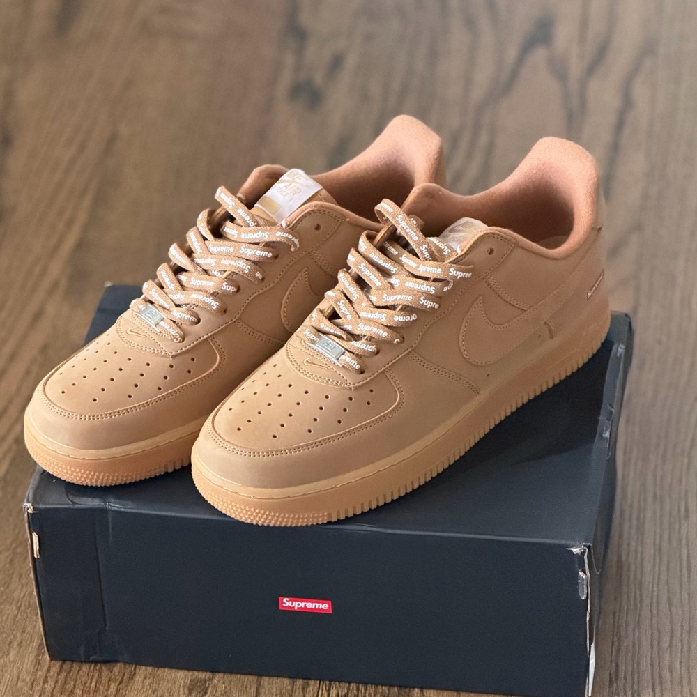 Nike Sir Force 1 Low SP Supreme Beige Men's Sneakers
